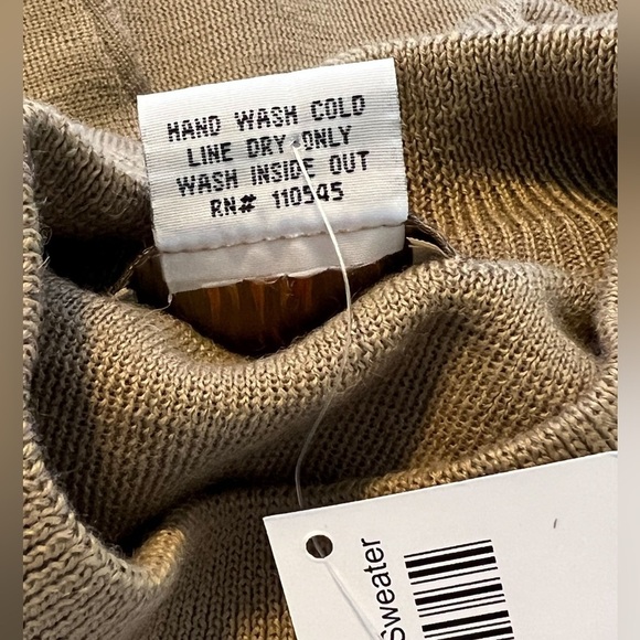 Autumn Creation Wool Blend Cord Embroidery Floral Pullover Women’s Sweater Large - Picture 7 of 9